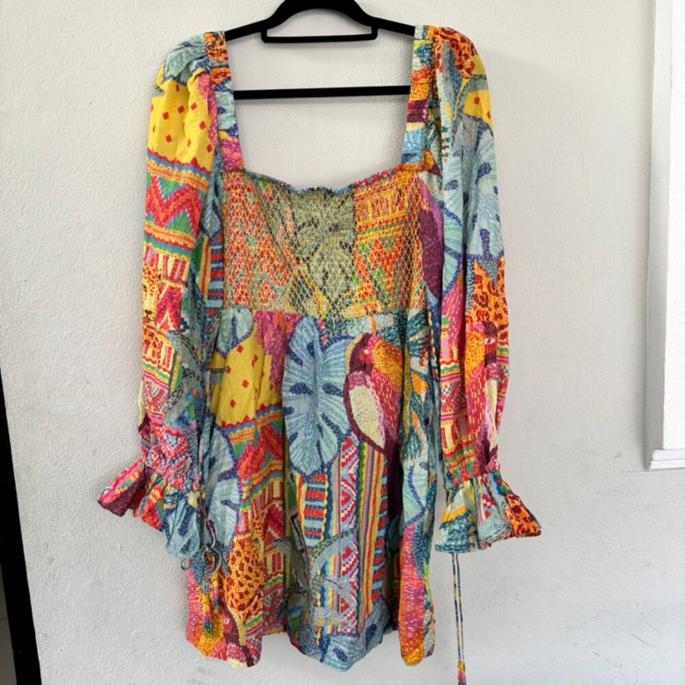 FARM Rio Colorful Mini Dress - Picture 10 of 13